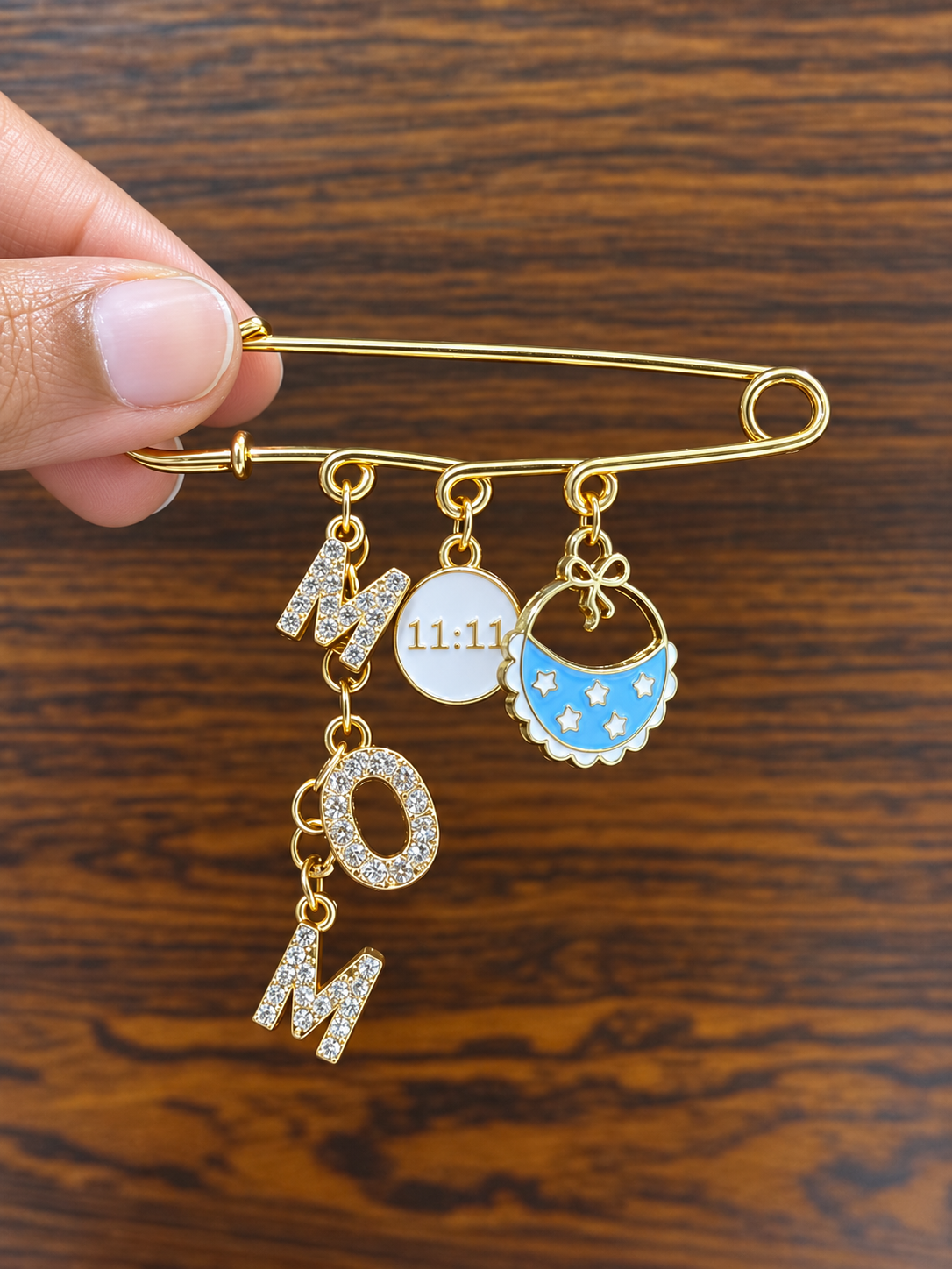 Mom’s little boy charm