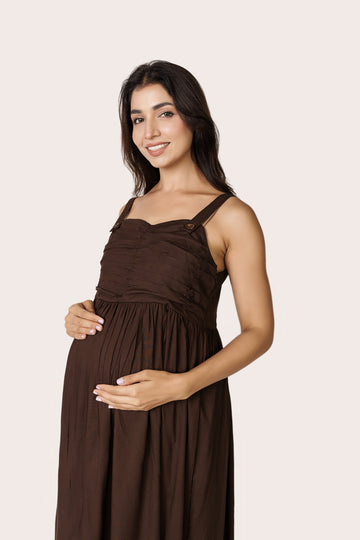 The Sol Dress- Espresso