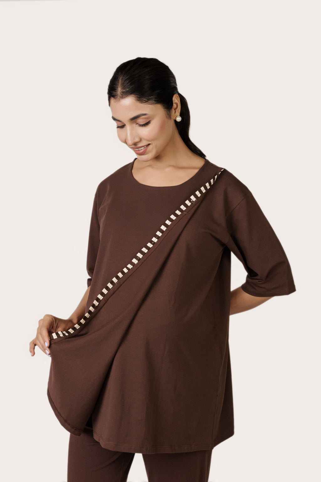 The Haven Top- Cocoa