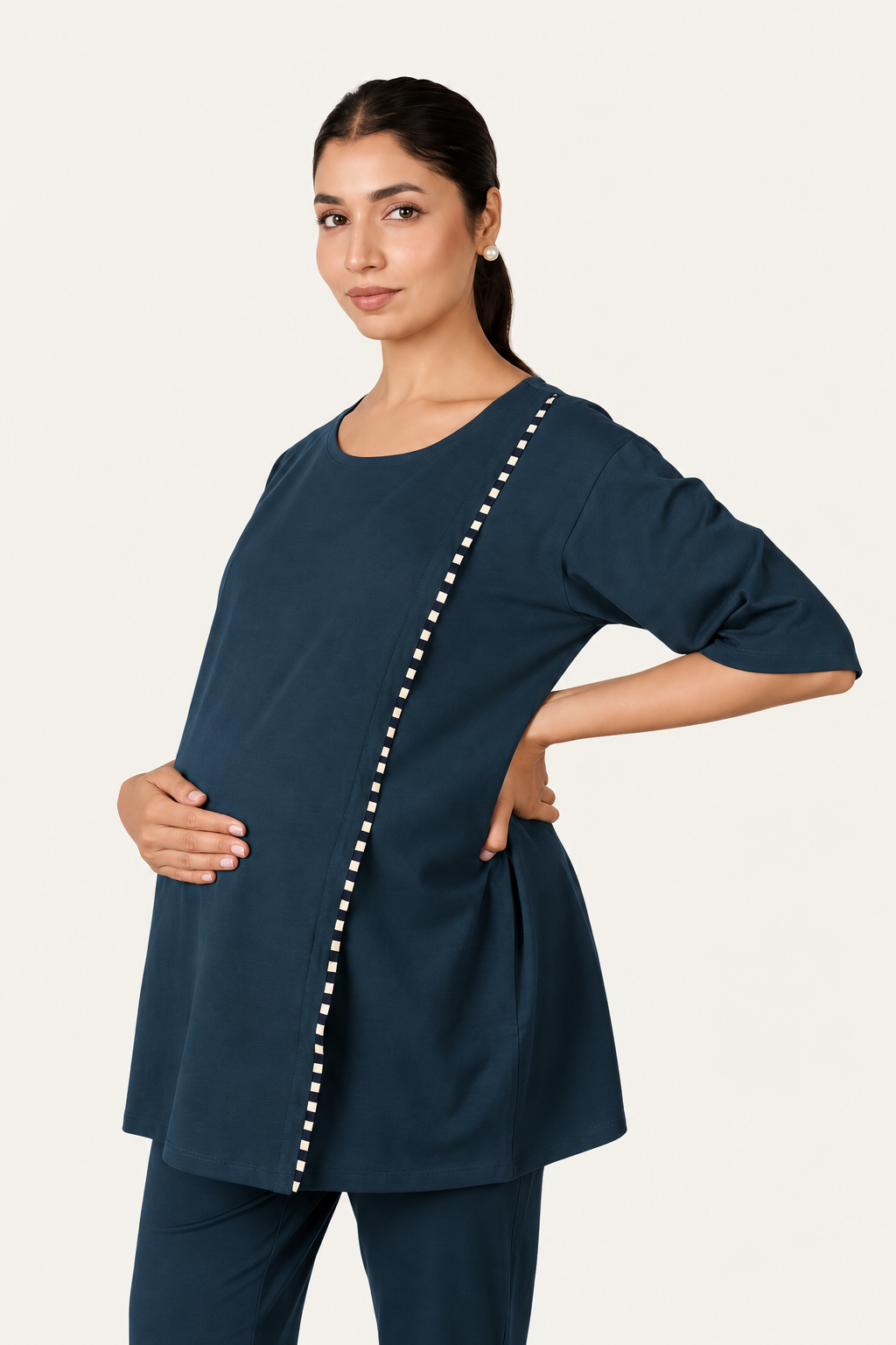 The Haven Pants - Blue Opal