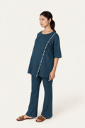 The Haven Pants - Blue Opal