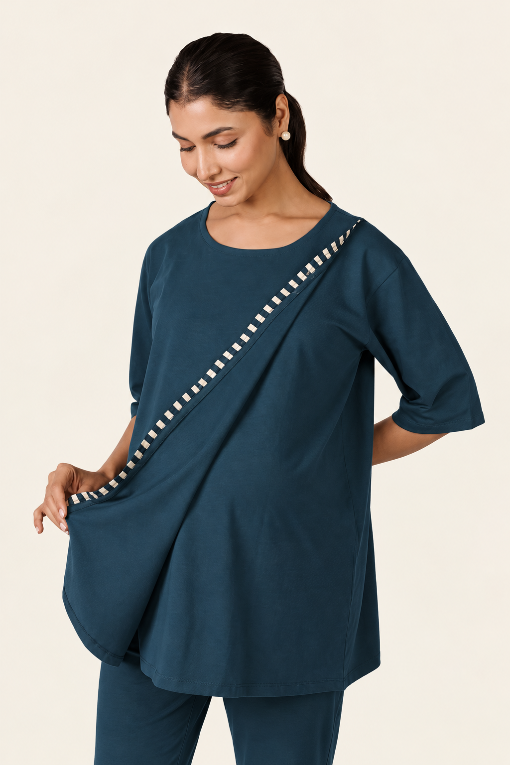 The Haven Top - Blue Opal